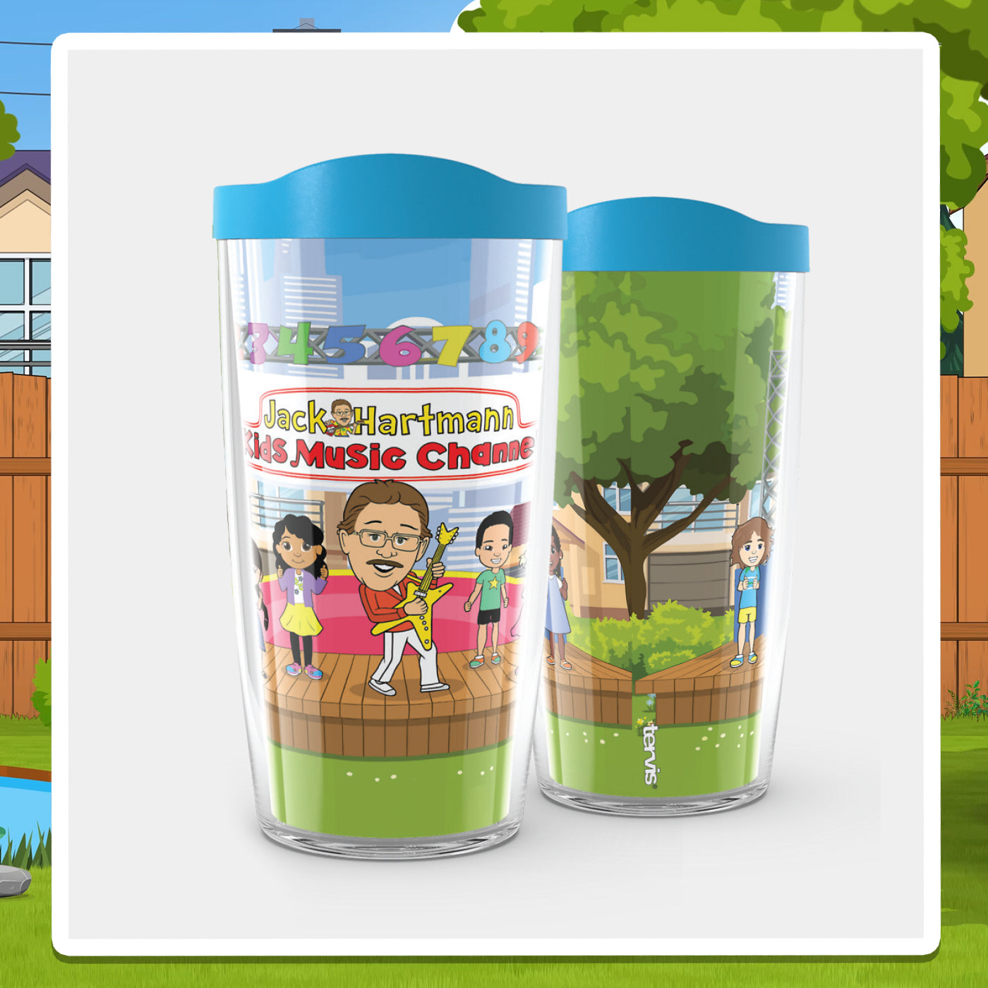 Jack Hartmann 16oz Tumbler With Lid Hop 2 It Music Jack hartmann 16oz tumbler with lid hop 2 it music