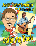 Jack Hartmann and Friends! Coloring Book