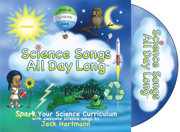 Science Songs All Day Long CD | Hop 2 It Music